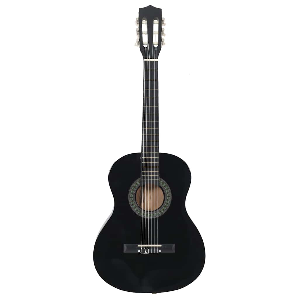 Vidaxl Guitar Classic débutant et enfants 3 4 36 Black