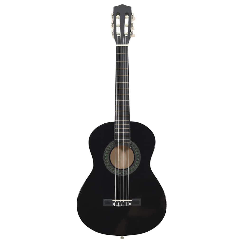 Vidaxl Guitar Classic débutant et enfants 1 2 34 noir