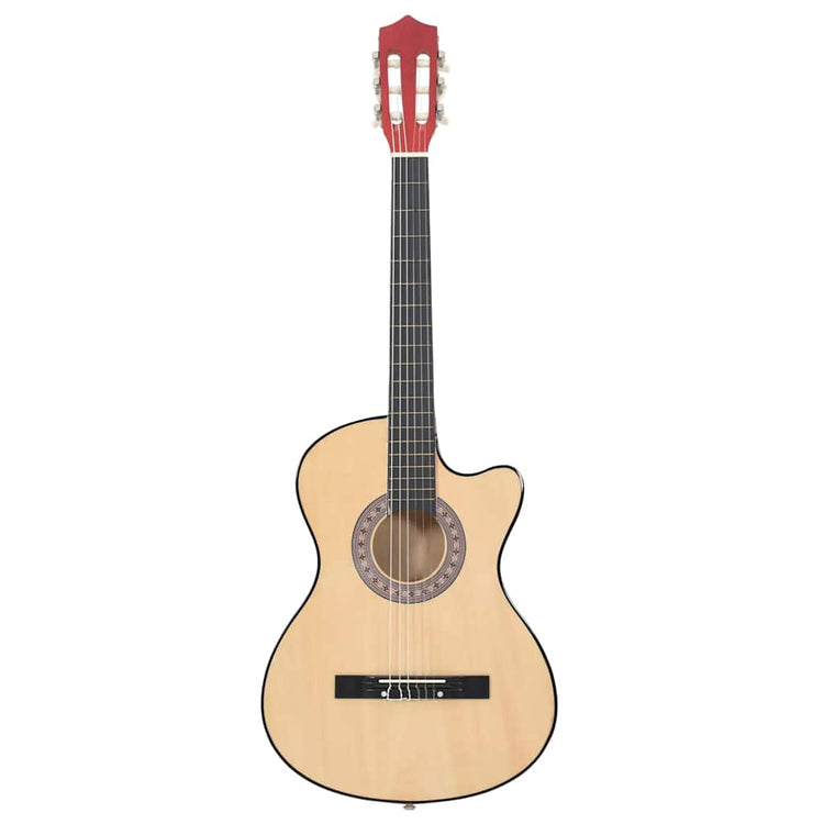 Vidaxl Guitare Cutaway avec 6 cordes Western Acoustic 38 Lindenhout