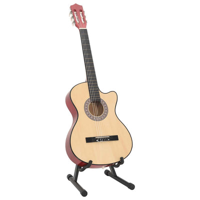 Ensemble de guitare Vidaxl 12 pièces avec 6 cordes Western Acoustic 38