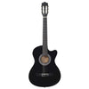 Vidaxl Guitare Cutaway avec 6 cordes Western Classic 38 Black