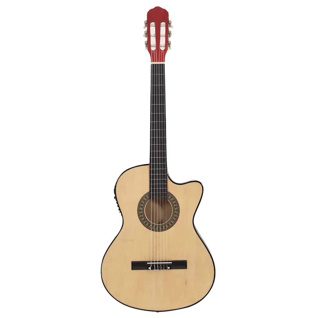 Vidaxl Guitare Cutaway avec égaliseur 6 cordes Western Classic