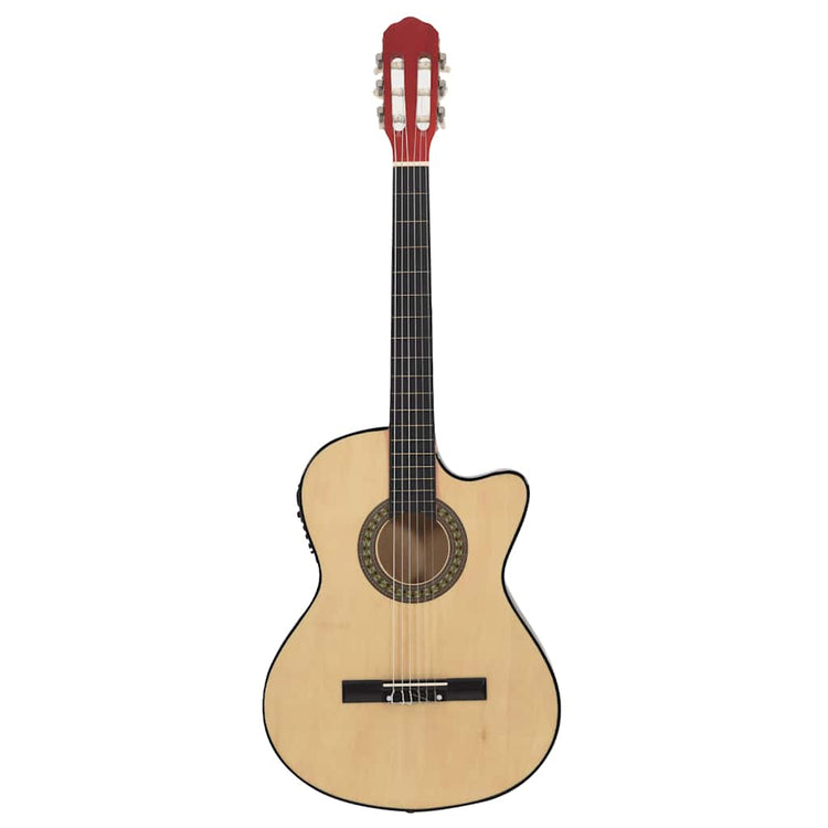 Vidaxl Guitare Cutaway avec égaliseur 6 cordes Western Classic