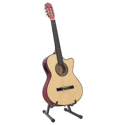 Ensemble de guitare Vidaxl 12 pièces avec égaliseur et 6 cordes occidentales