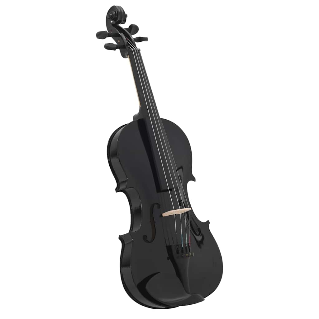 Vidaxl Violine avec arc et kinstun 4 4 noir