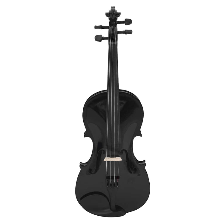 Vidaxl Violine avec arc et kinstun 4 4 noir