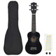 Vidaxl ukulelelet avec sac pour enfants soprano 23 '' noir