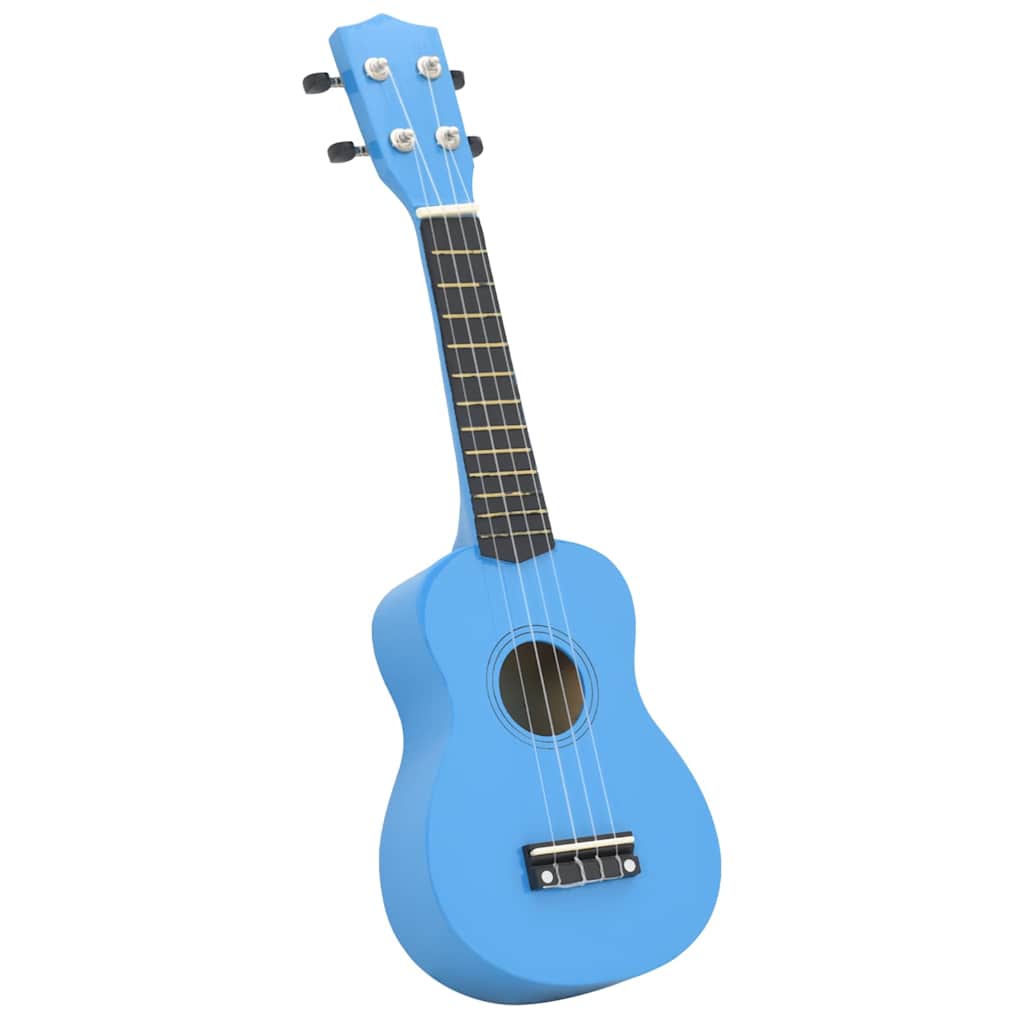 Vidaxl ukulelelet avec sac pour enfants soprano 23 '' bleu