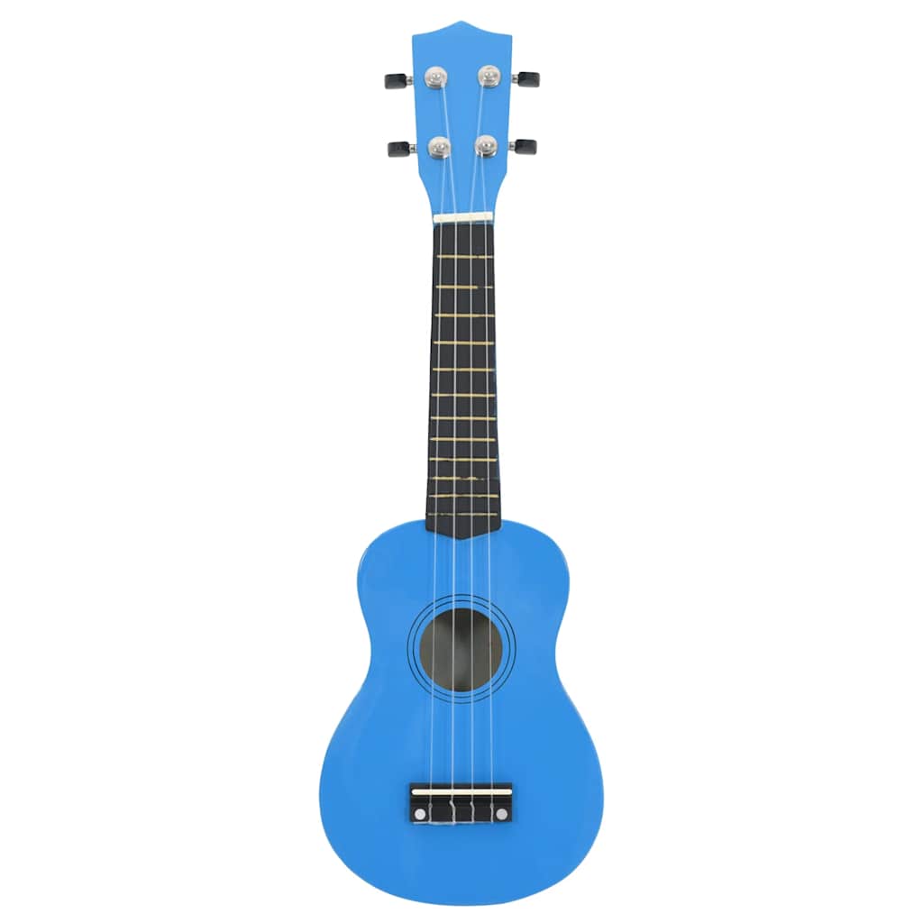 Vidaxl ukulelelet avec sac pour enfants soprano 23 '' bleu