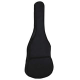 Vidaxl guitaartas pour 4 4 guitare classique 100x37 cm tissu noir - afbeelding 1