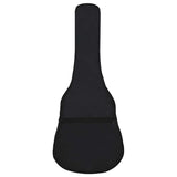 Vidaxl guitaartas pour 4 4 guitare classique 100x37 cm tissu noir - afbeelding 2