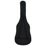 Vidaxl guitaartas pour 4 4 guitare classique 100x37 cm tissu noir - afbeelding 3