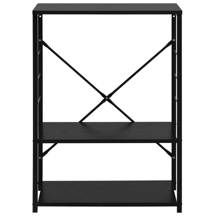Vidaxl Microwave Armoire 60x39.6x79.5 cm Bois de bois noir