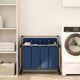 Vidaxl Washing Sourter avec 4 basking stelle bleu
