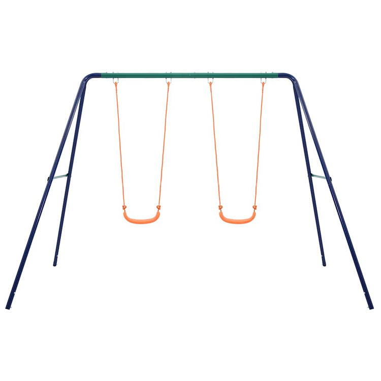 Vidaxl Swings Ensemble avec 2 sièges d'acier