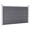 Clôture vidaxl 526x106 cm hkc gris