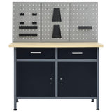 Vidaxl Workbench avec 3 panneaux muraux - afbeelding 3