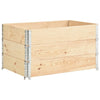 Vidaxl paletopzetranden 3 ST 50x100 cm Pine solide
