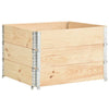 Vidaxl paletopzetranden 3 pcs 100x100 cm Pine solide