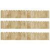 Vidaxl Gazon Arêtes 3 ST 120 cm Bois de pin imprégné
