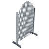 Vidaxl Garden Slat Travail 1,8x1 m de pin massif Gris