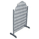Vidaxl Garden Slat Travail 1,8x1 m de pin massif Gris