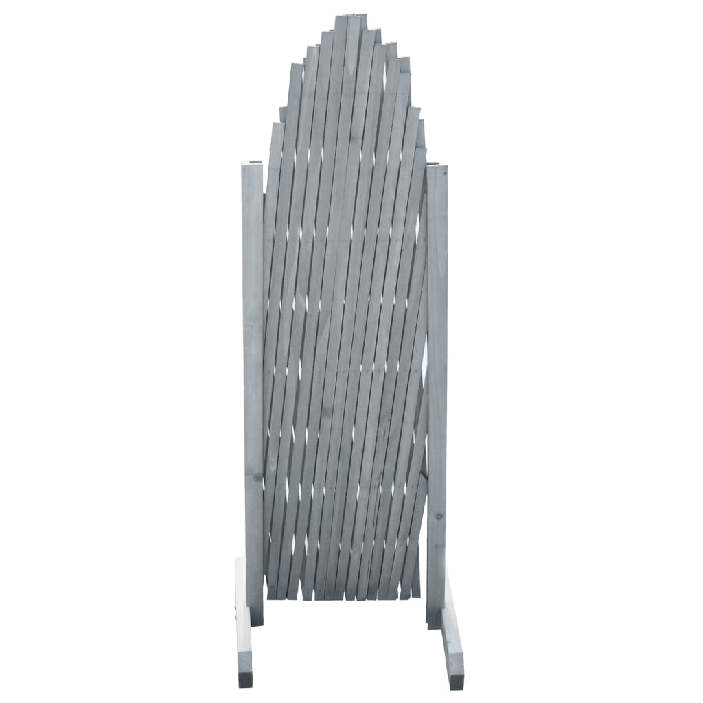 Vidaxl Garden Slat Travail 1,8x1 m de pin massif Gris