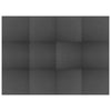 Vidaxl Floor Mats 12 ST 4.32 ㎡ Eva mousse noire