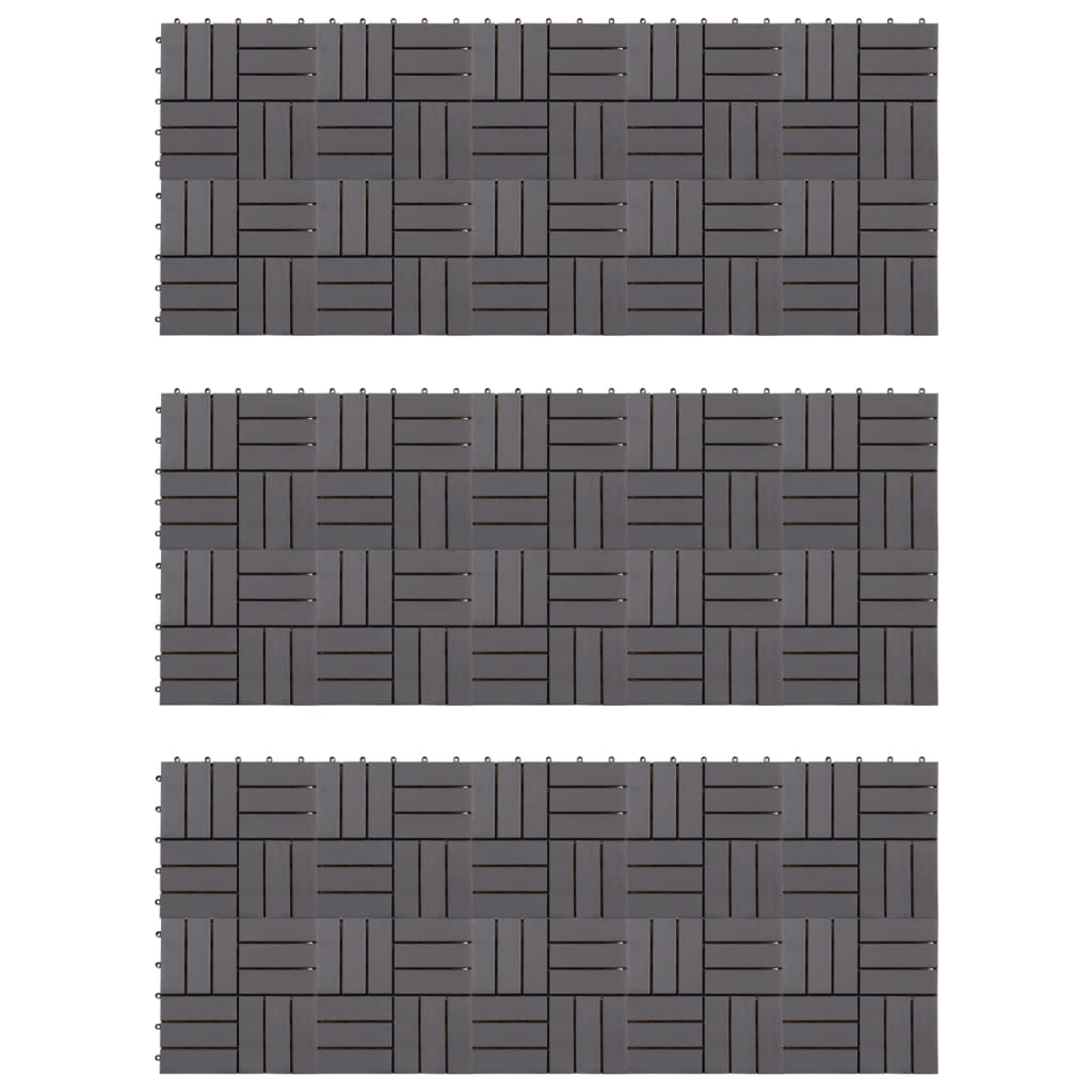 Vidaxl Terrace Tiles 30 pcs 30x30 cm