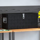 Vidaxl Aluminium Box 80x30x35 cm noir