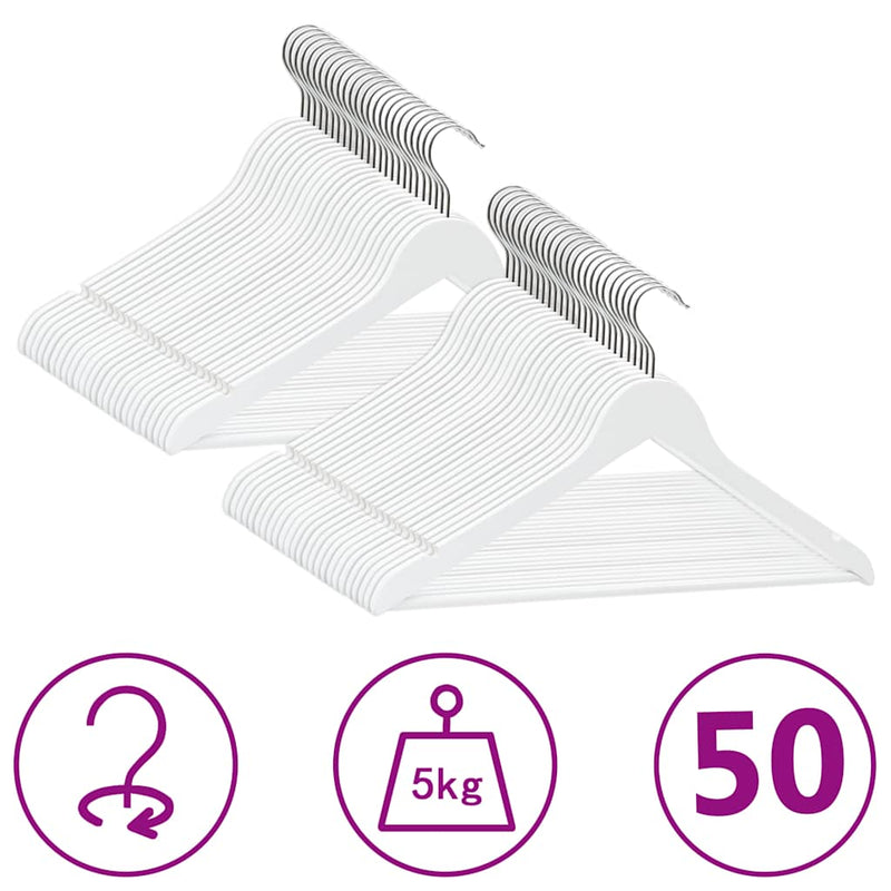 Vidaxl 50 pièces de vêtements de vêtements