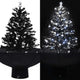 Vidaxl Christmas Snowing avec parapluie 75 cm PVC noir