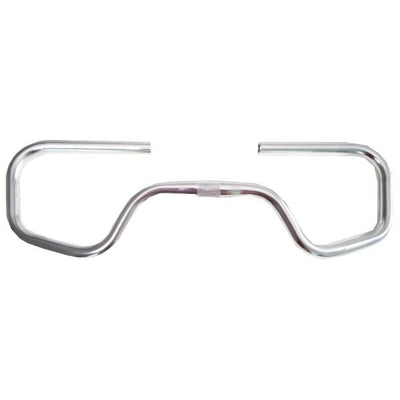 Guidon papillon Kalloy city trekking aluminium ø25.4 x 595 mm - argenté