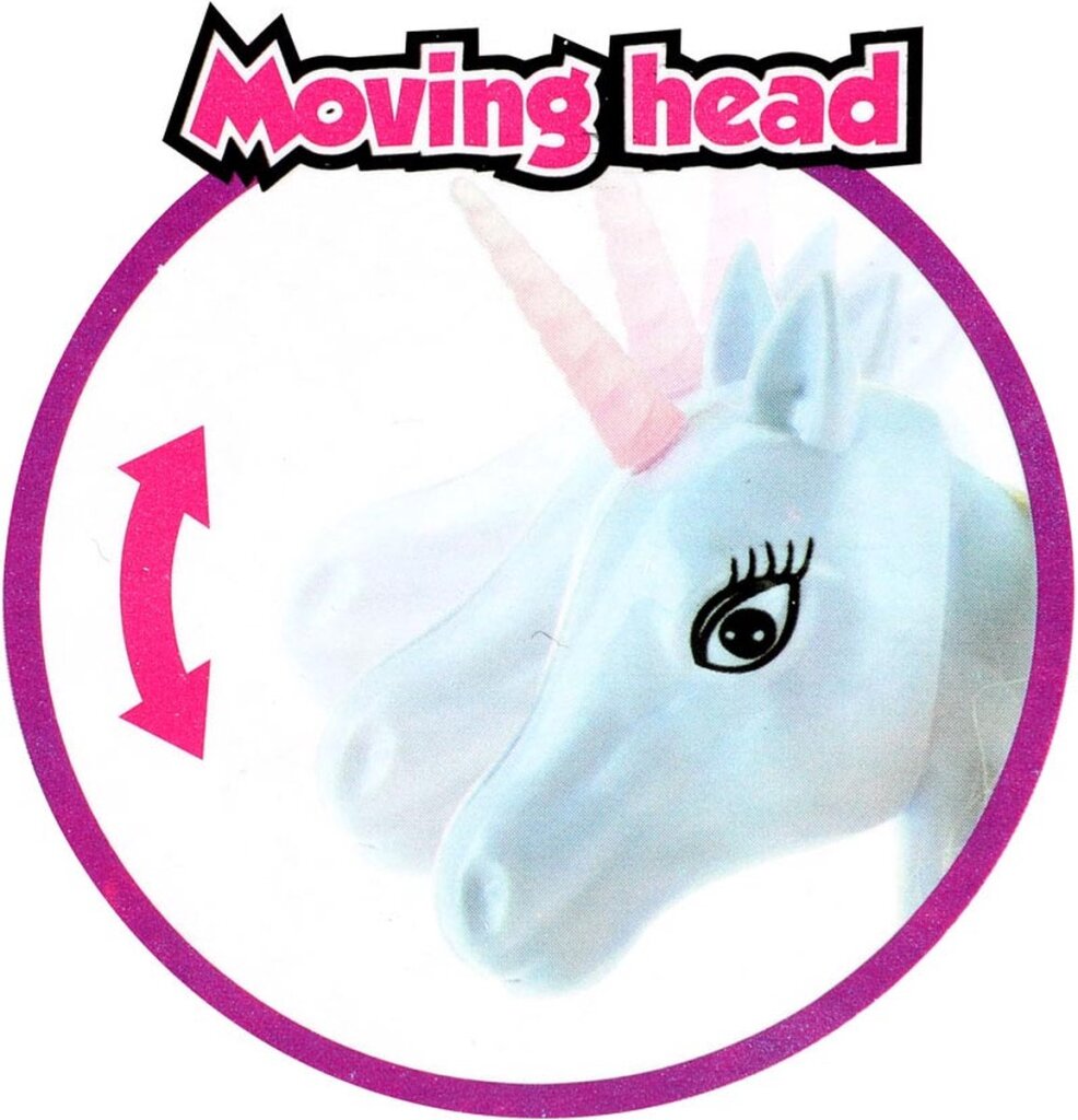 Dream Horse Unicorn jouant une figure avec des ailes mobiles