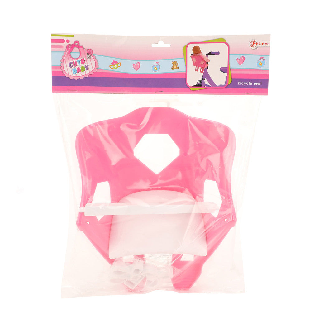 Mignon bébé mignon bébé poupée chaise de vélo rose