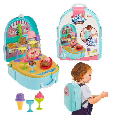 TOI-TOYS TOI TOYS Play Set Ice Creams in Backpack