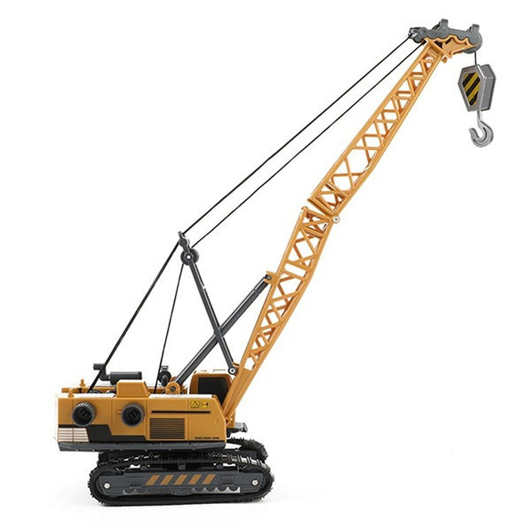 Véhicule de construction en métal - Crane Truck MT Caterpillars 1:55