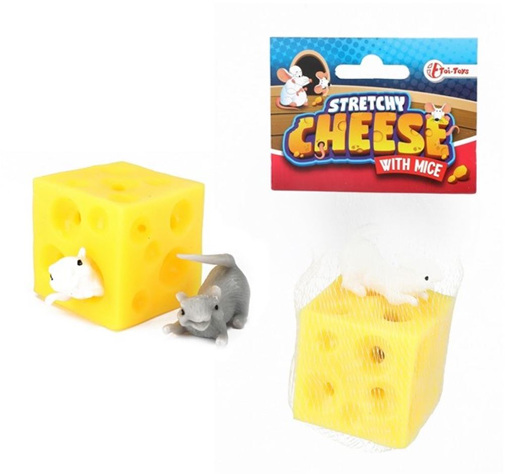 TOI-TOYS PRESSER le fromage avec 2 souris