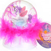 Dream Horse Snow Bol Unicorn avec des plumes et de la lumière