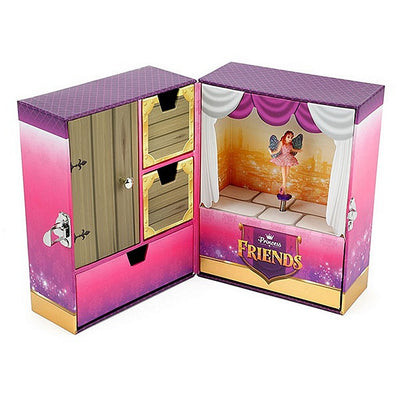 Princesse amis amis musique boîte à bijoux