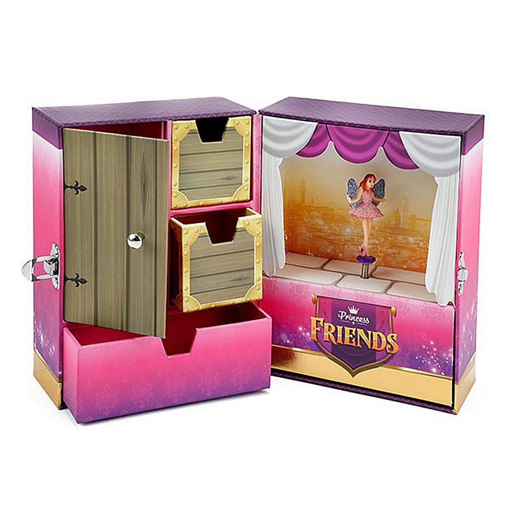 Princesse amis amis musique boîte à bijoux