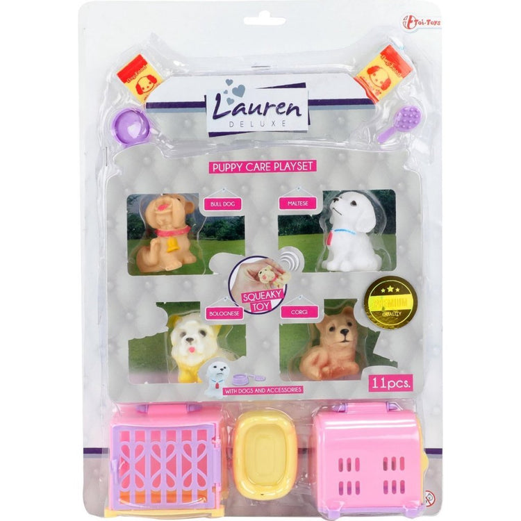 Puppies Lauren Deluxe Deluxe dans Suitcase + Sound
