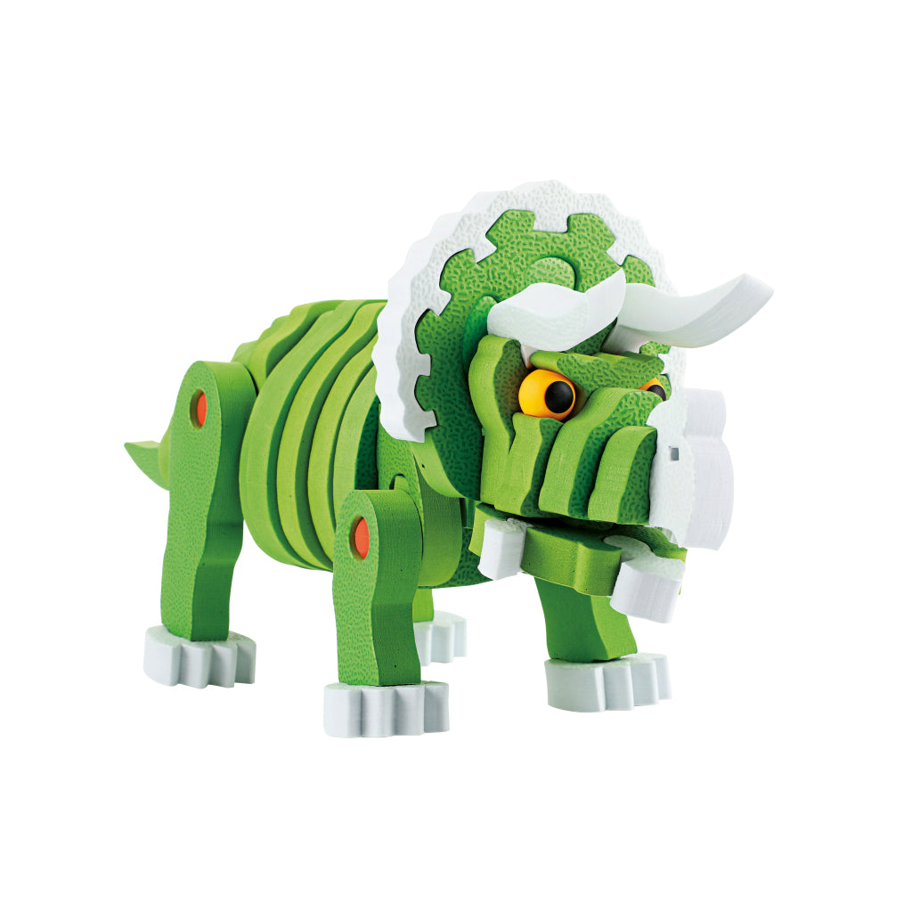 TOI-TOYS TOI-TOYS Craft Puzzle Tricera Junior 25,8 cm Green 59 pièces