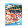 Toi-toys toi-toys 3d puzzle tigre junior 31,5 cm mousse orange 121 pièces
