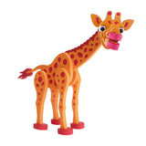 TOI-TOYS 3d Puzzle Giraffe junior 31,5 cm mousse orange 104 pièces - afbeelding 3