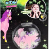 Toi-toys brille dans les autocollants sombres licorne