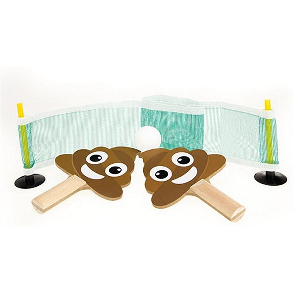 Poo Poo Funny Poo Table Tennis Set