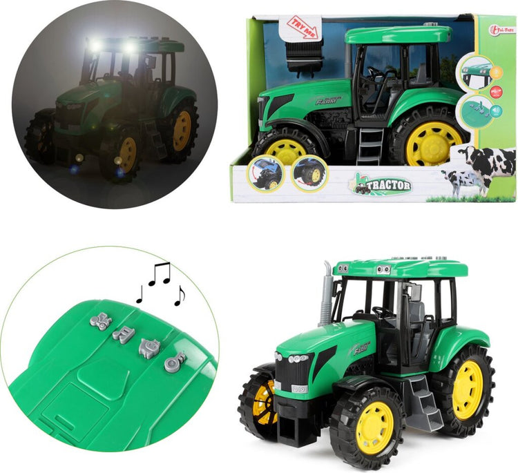Tracteur tracteur Tracteur grand 27 cm avec lumière et son