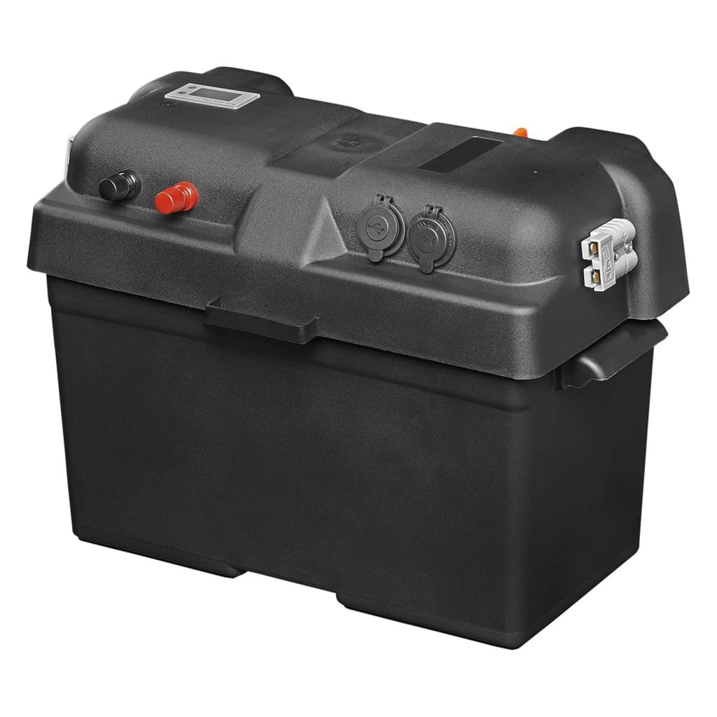 Boîte de batterie Proplus avec USB et voltmètre 35x18x23 cm
