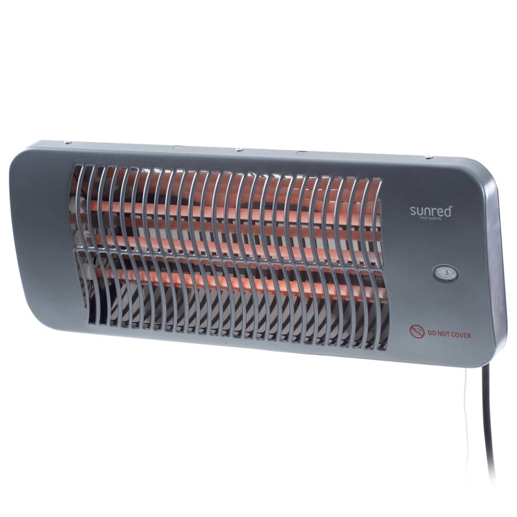 Sunred Sunred Wall Warmer Lugo 2000 W Quartz Grey